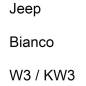 Preview: Jeep, Bianco, W3 / KW3.